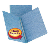 SMEAD PRESSGUARD REPORT COVER METAL PRONG WITH COMPRESSOR SIDE FASTENER 3INCH CAPACITY BLUE - Al Masam Stationery LLC